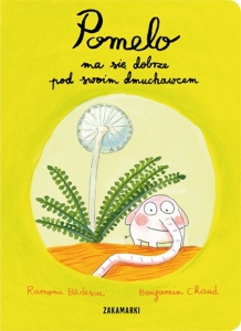 Pomelo ma si� dobrze pod swoim dmuchawcem